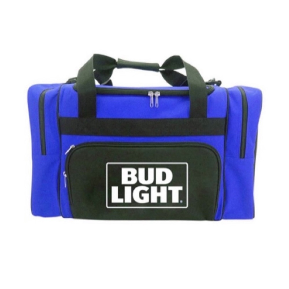 BUD LIGHT Insulated 40 Can Cooler Duffle Bag
